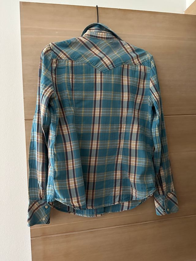 Camisa Levis cuadros azul