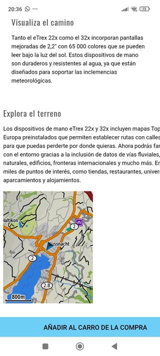 GPS Garmin Etrex 32x