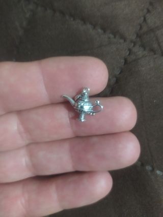 Colgante lámpara plata de ley S925