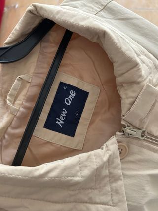 Cortavientos New One beige - Talla L