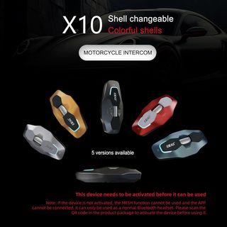 NUEVO Intercom vFound X10 5G Rojo EJEAS
