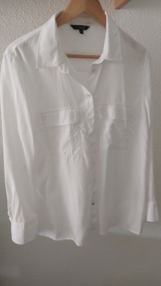 Camisa Massimo Dutti blanca - L