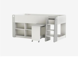 Cama compacta c/escritorio infantil