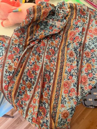 Bikini floral - Baño azul multicolor