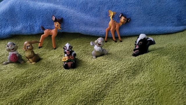 Set figuras Bambi: 7 figuras Disney