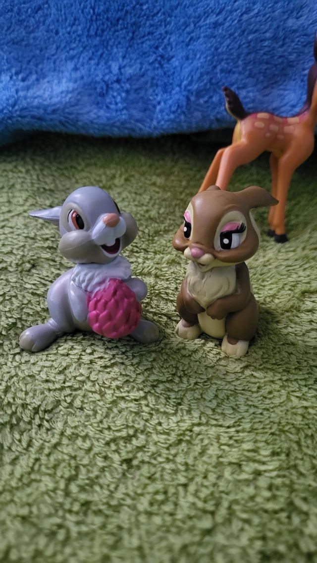 Set figuras Bambi: 7 figuras Disney