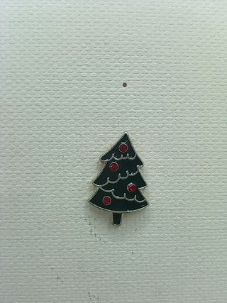 Pendientes árbol Navidad - sin usar