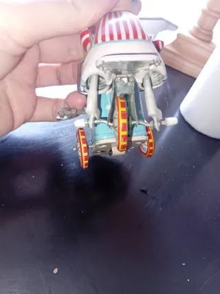 Juguete antiguo carrito helados