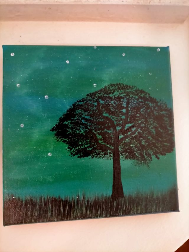 Cuadros acrílicos de varias medidas - Vela lluvia