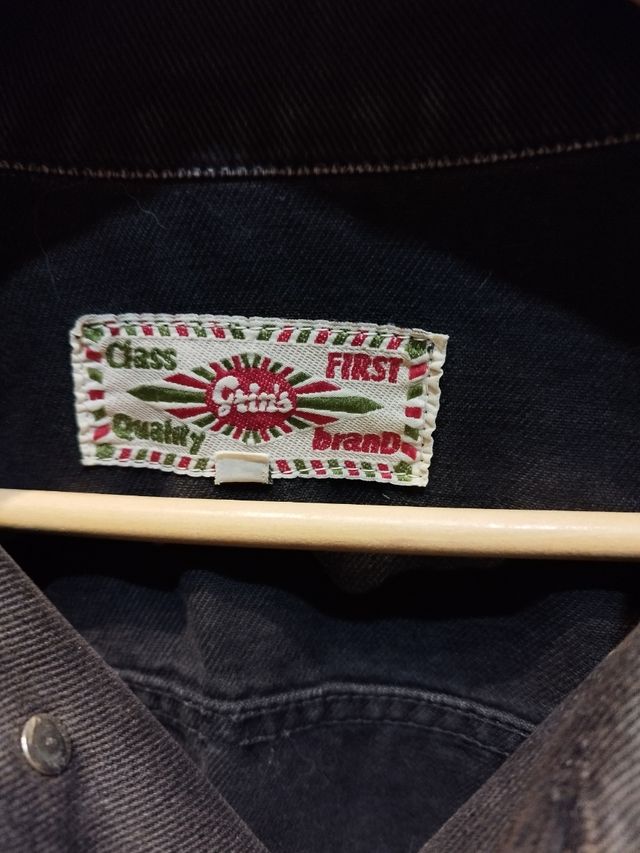 Cazadora vaquera GRIN'S gris