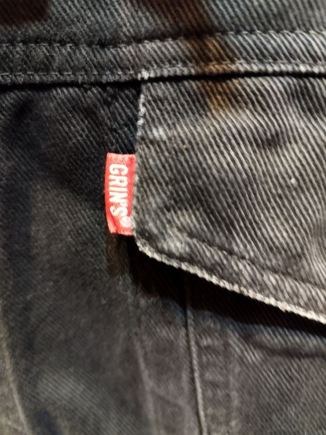 Cazadora vaquera GRIN'S gris