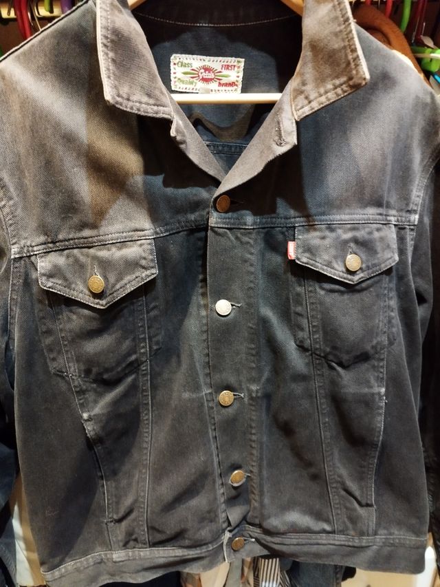 Cazadora vaquera GRIN'S gris