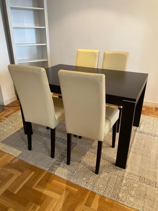 Mesa comedor 4 sillas - La Oca