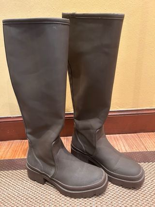 Botas altas verde oliva
