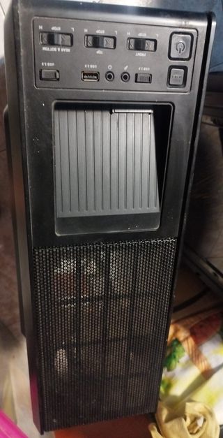 ➤ COOLBAY VX: Caja PC negra ❖