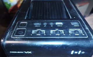 ➤ COOLBAY VX: Caja PC negra ❖