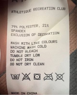 Talla XS. Leggings ATHLETIQUE RECREATION CLUB