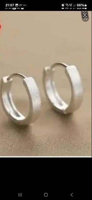 Aros plata 925 - Pendientes