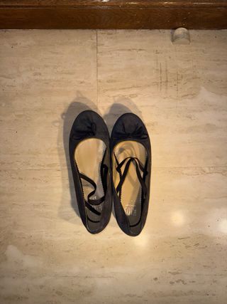 Zapatos El Corte Inglés azul marino 37