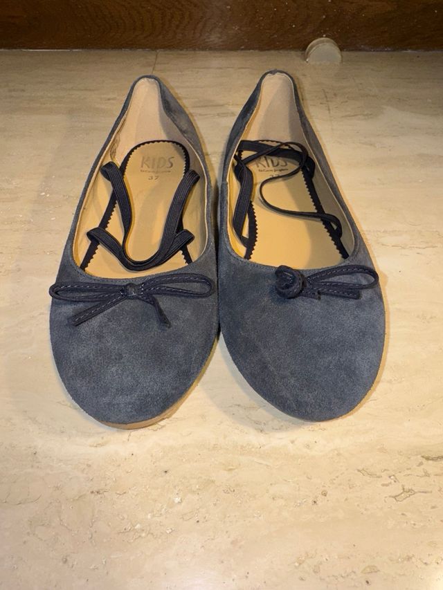 Zapatos El Corte Inglés azul marino 37