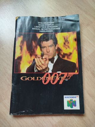 Manual GoldenEye 007 - Nintendo 64