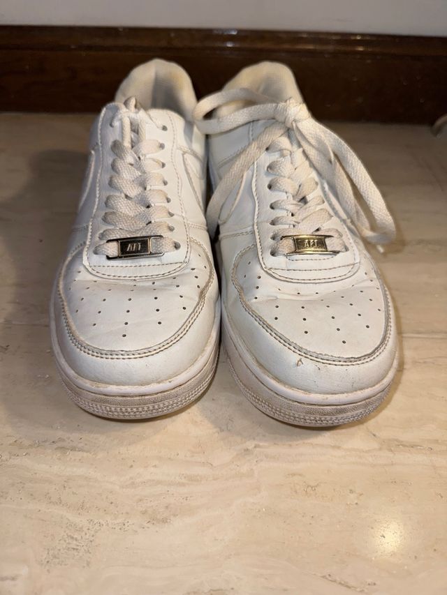 Zapatillas Nike Air Force 1 blancas, T37