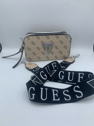 Bolso bandolera beige
