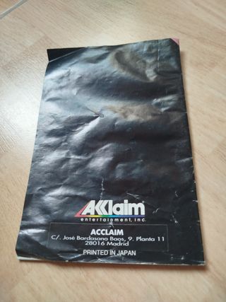 Manual Mortal Kombat SNES PAL
