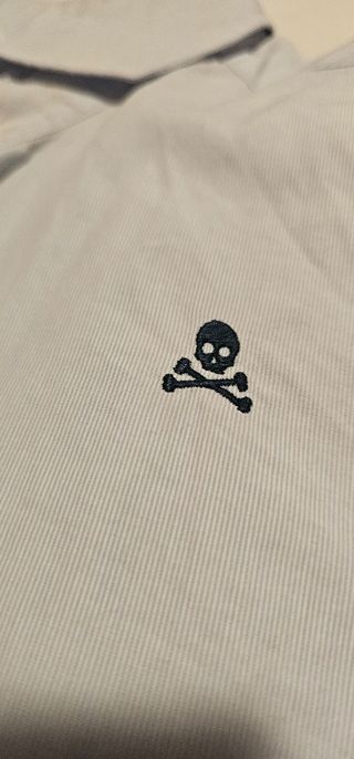 Camisa Scalpers | Azul | Manga Larga slim fit