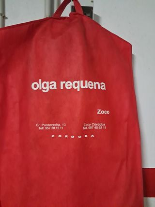Vestido rojo fiesta - Talla L