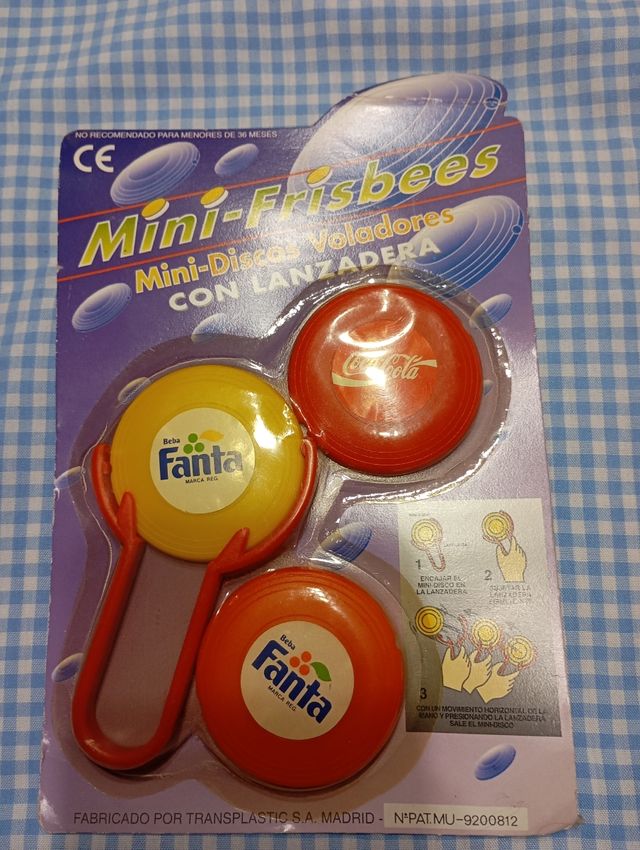 Mini Frisbees Coca-Cola & Fanta