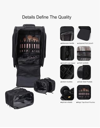 Maletín Luvodi maquillaje/peluquería