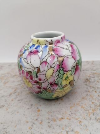 Antigo vaso chinês - Flores
