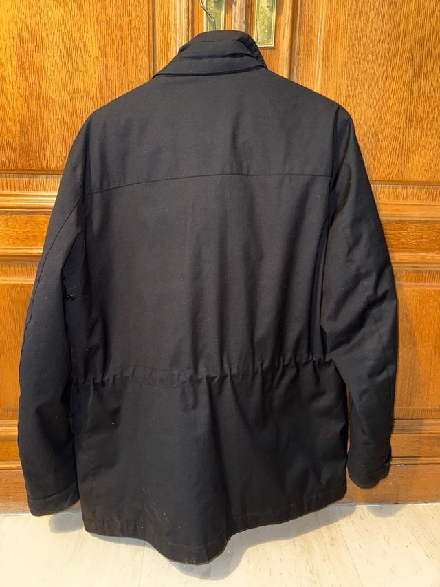 Abrigo Massimo Dutti negro - Talla L