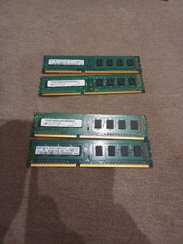 2x Memorias RAM Samsung DDR3