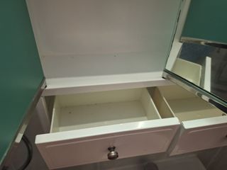 Romi baño blanco - espejo con cajones