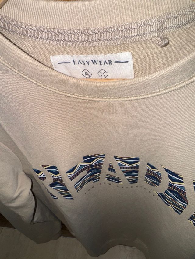 Sudadera EasyWear beige Talla L