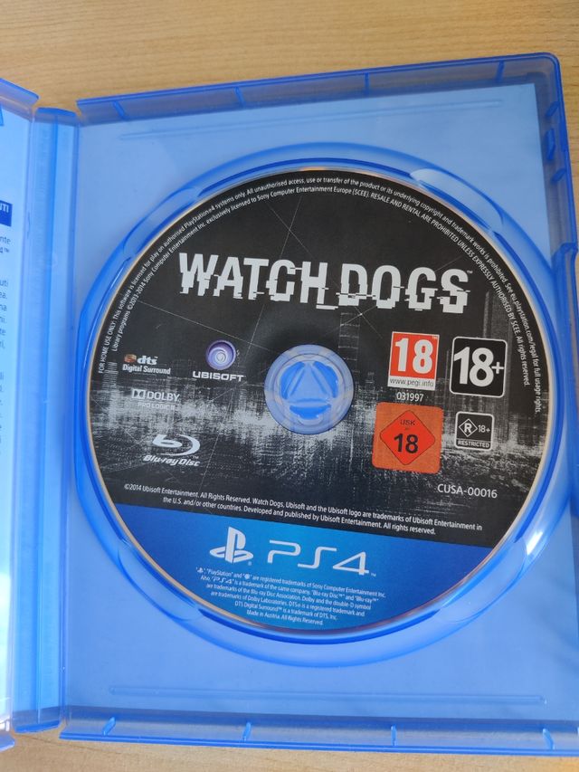 Watch Dogs PS4
