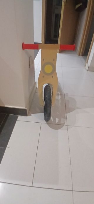 Bicicleta madera niño