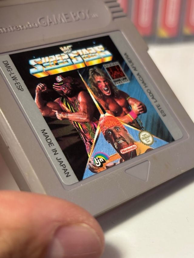 WF Super Stars - Game Boy PAL ESP