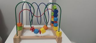 Laberinto de cuentas infantil