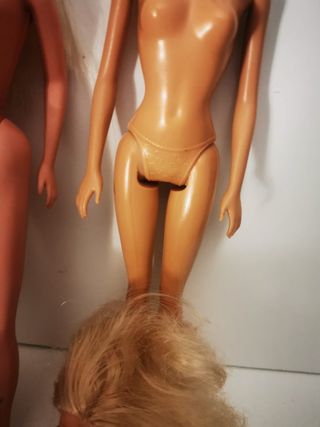 Lote de muñecas tipo barbie 