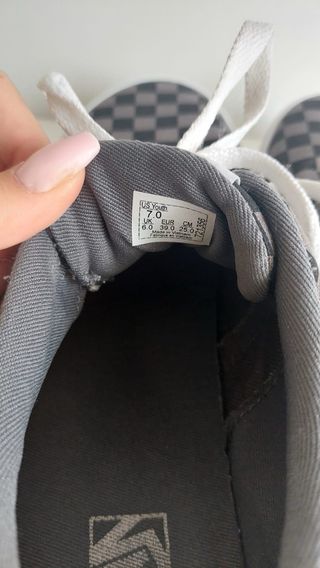 Vans Doheny Checkerboard Gris