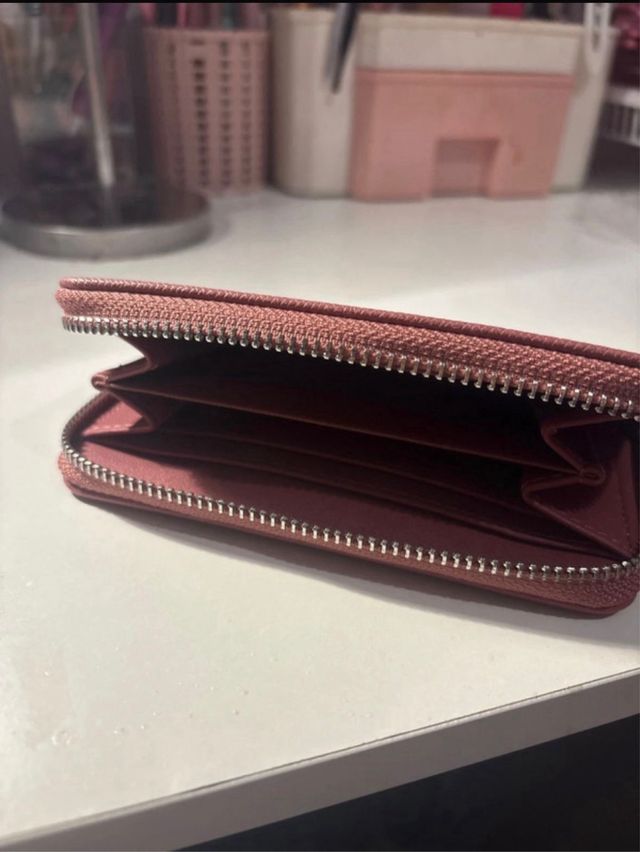 Monedero Stradivarius rosa