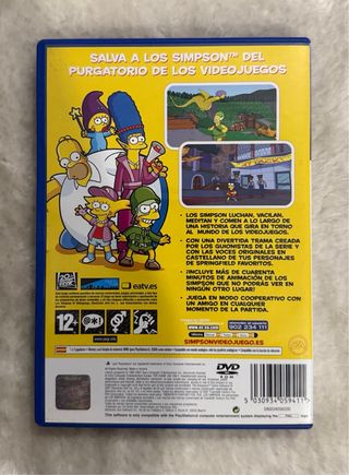 Los Simpsons: El Videojuego PS2