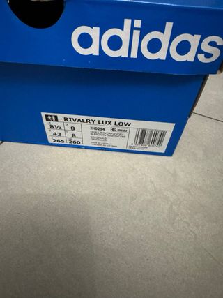 Adidas Rivalry Low Lux - Azul - 41