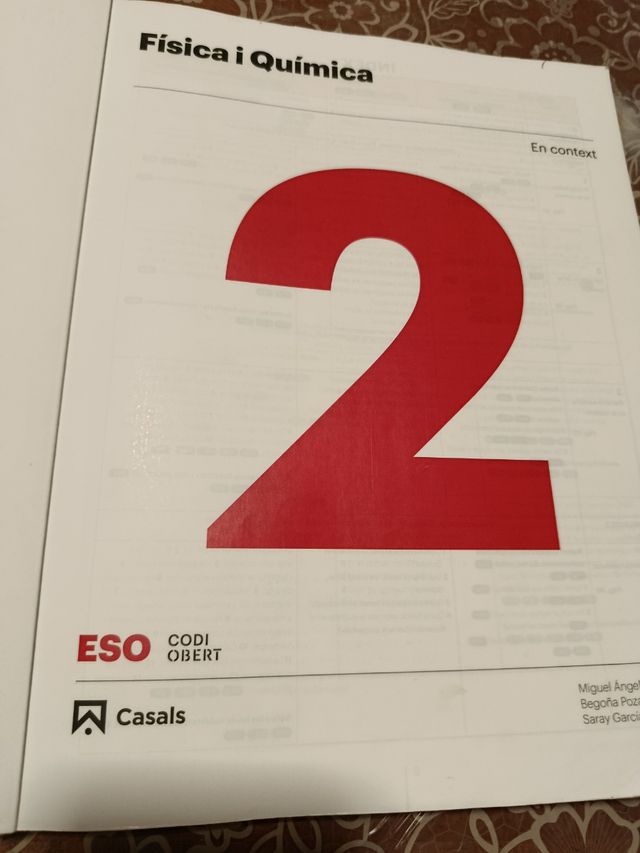 Física i Química 2 ESO LOMLOE