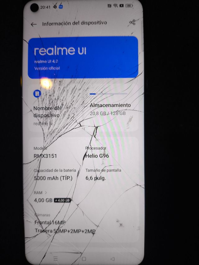 Realme 8i RMX3151 Preto