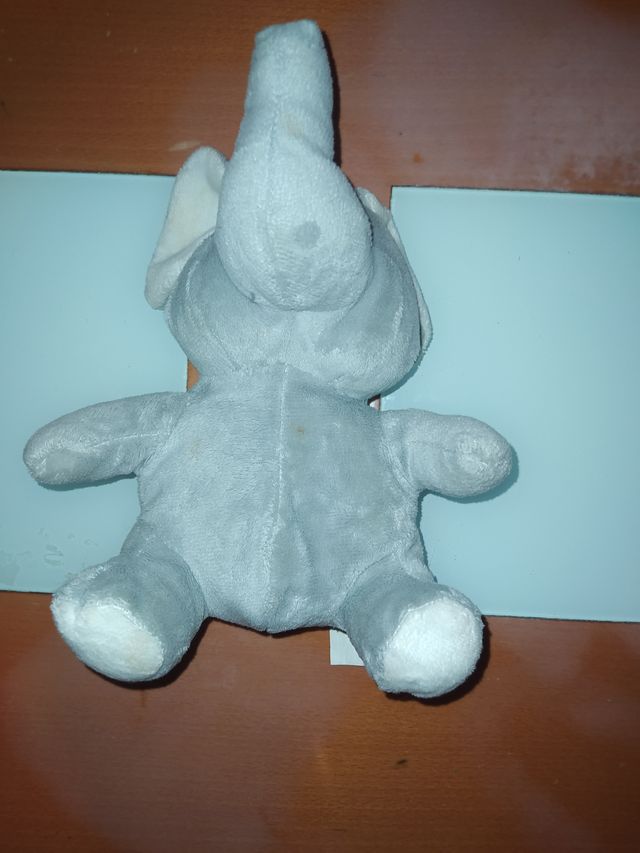 Peluche Elefante Gris