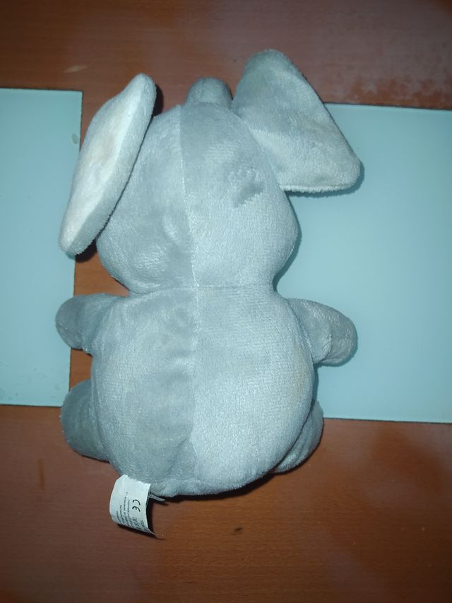Peluche Elefante Gris